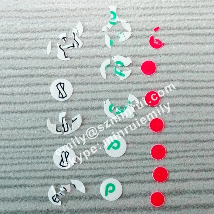 Custom 3mm Round Warranty Seal Broken Stickers For Phone Repair