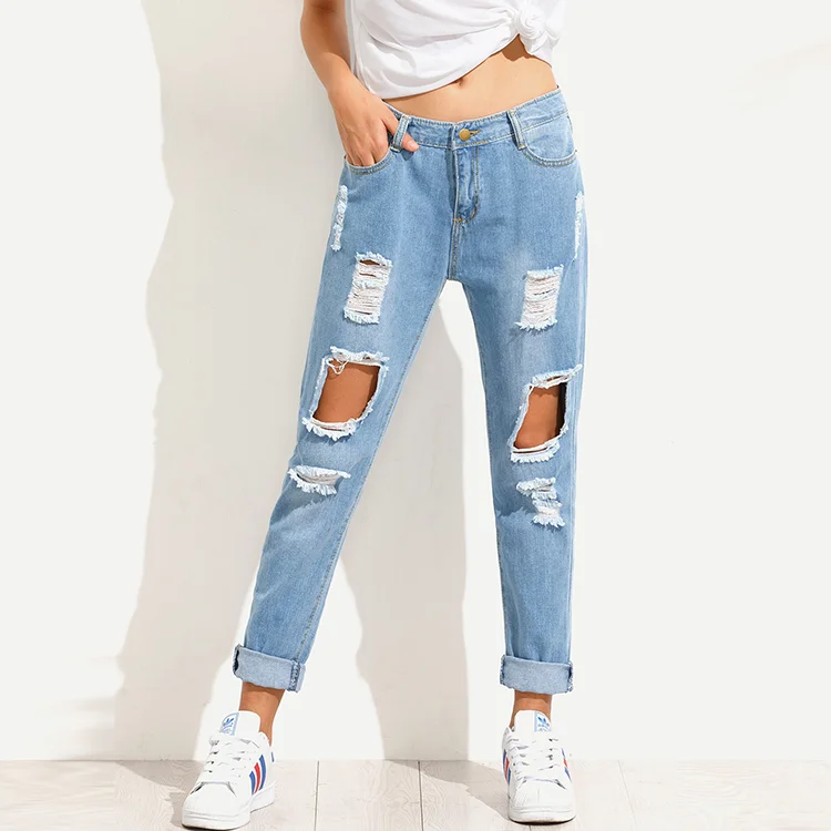Драные джинсы женские фото модные