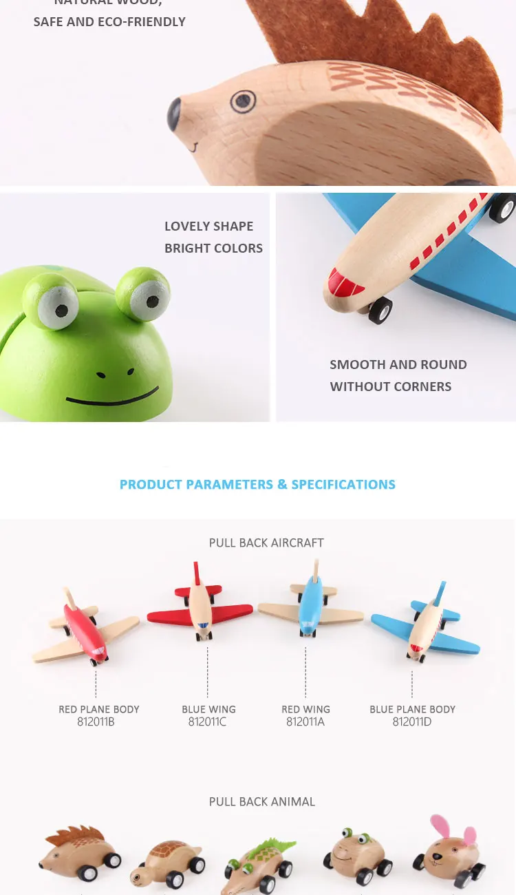 UDEAS kids toys animals wooden animal small animals toys,kids toys animals50_09