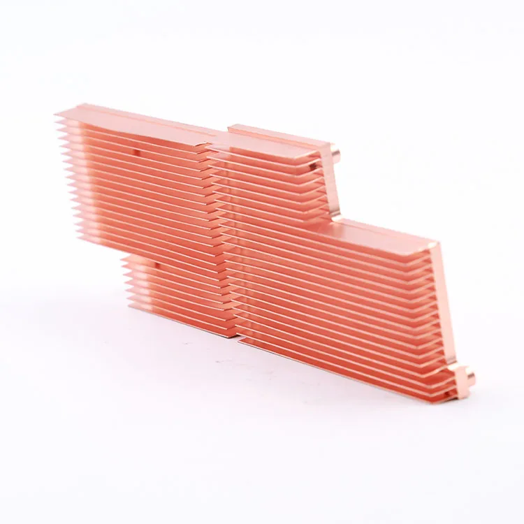 Wholesale Large Copper Heatsink,China Cu Radiator,Precision Machining