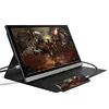 Cool 15.6 inch 1080p touch screen monitor portable gaming display 4k with 2xType-C USB-C PS4 Switch