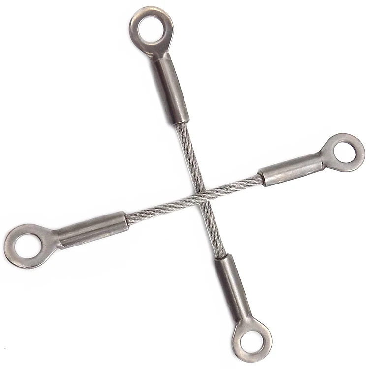 High Resistant Wire Loops With Eyelets Ring Terminal 316i Stainless