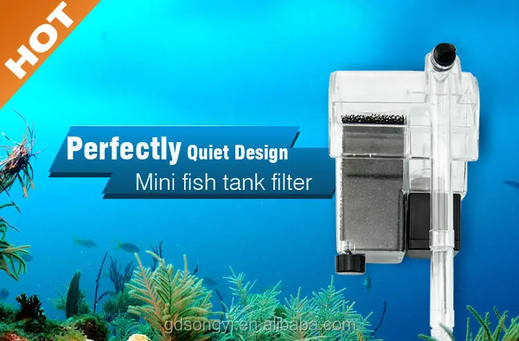 Small Fish Tank Aquarium Hang On Back Water Filter Aquarium,Aquarium ...