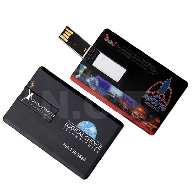 Promotional Gift Card Key Usb Flash Drive In The Wallet 2gb 4gb 8gb