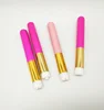 Deep Cleansing Pore Blackheads Remover Face Nose Facial Cleaning Brush Lash Cleanser Brush with wood handle