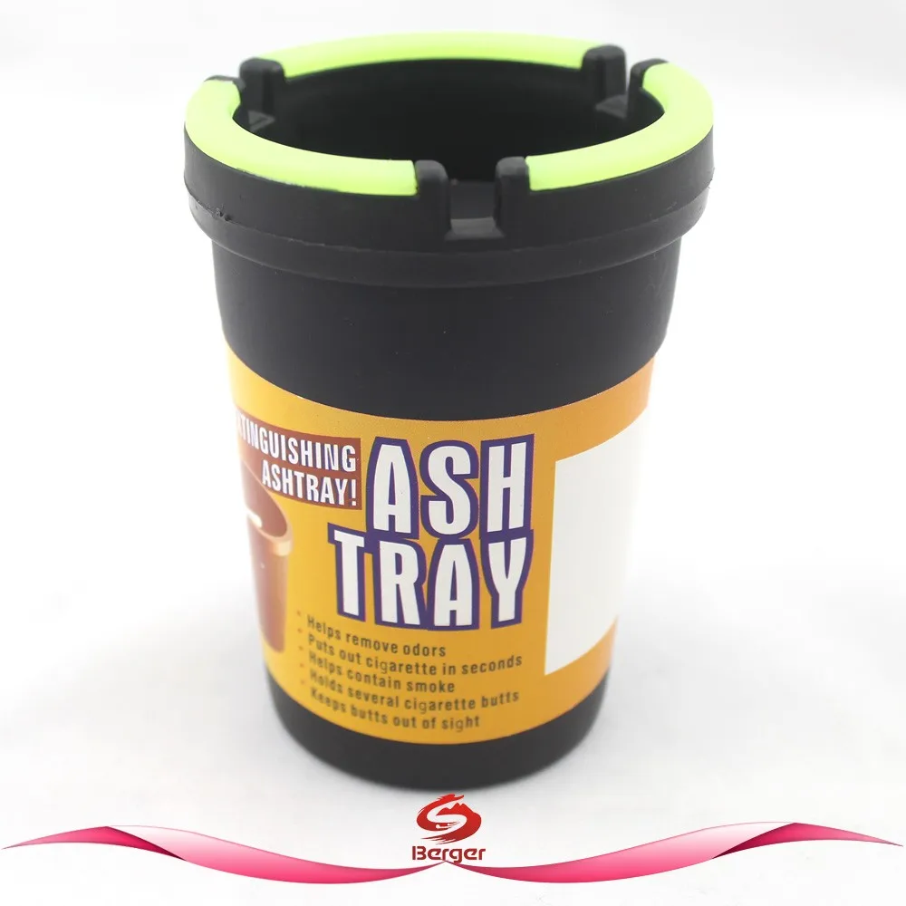 Glow In The Dark Selfextinguishing Car Use Portable Ashtray Buy