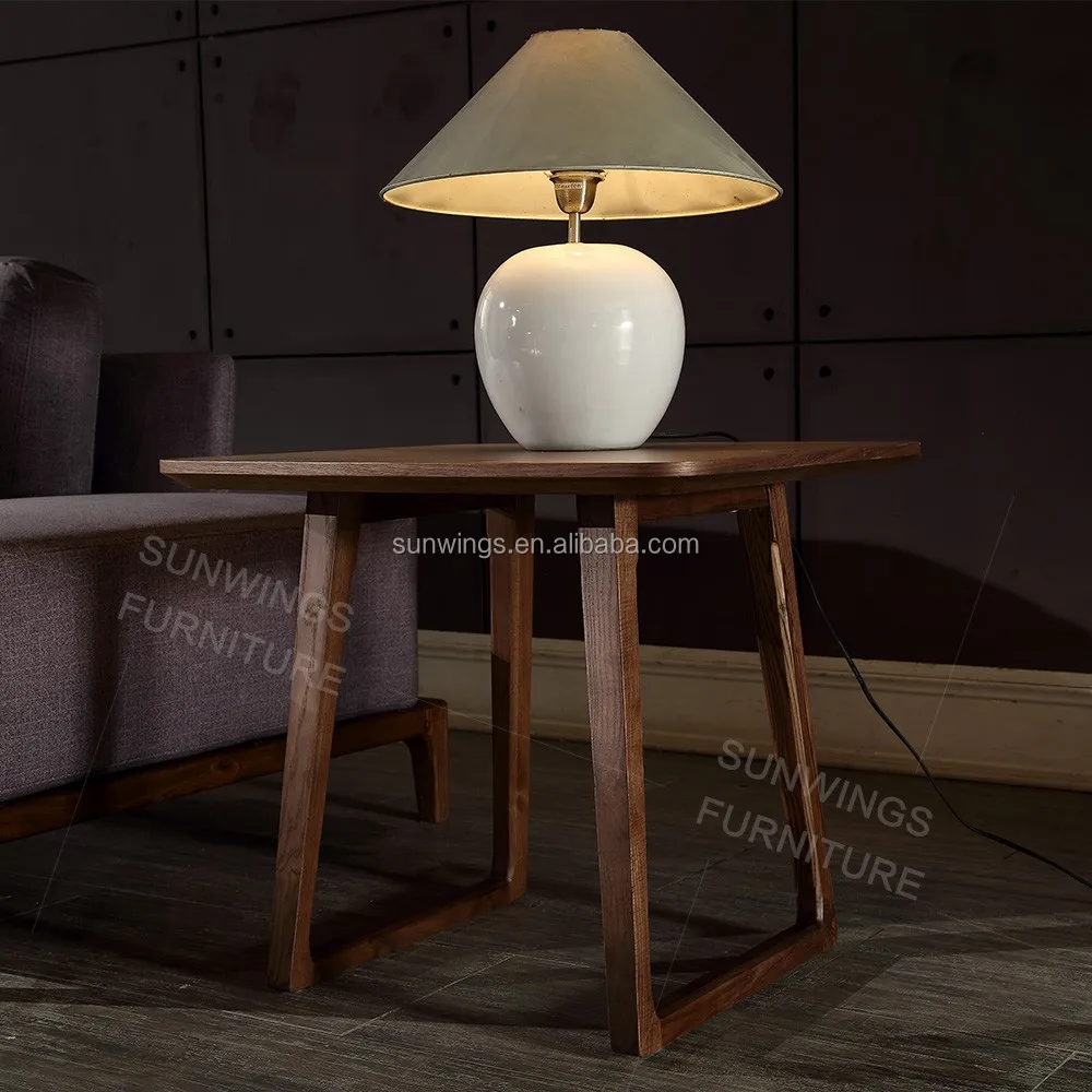 Beroemde merk en moderne ontwerp vier benen hout thee tafel ...