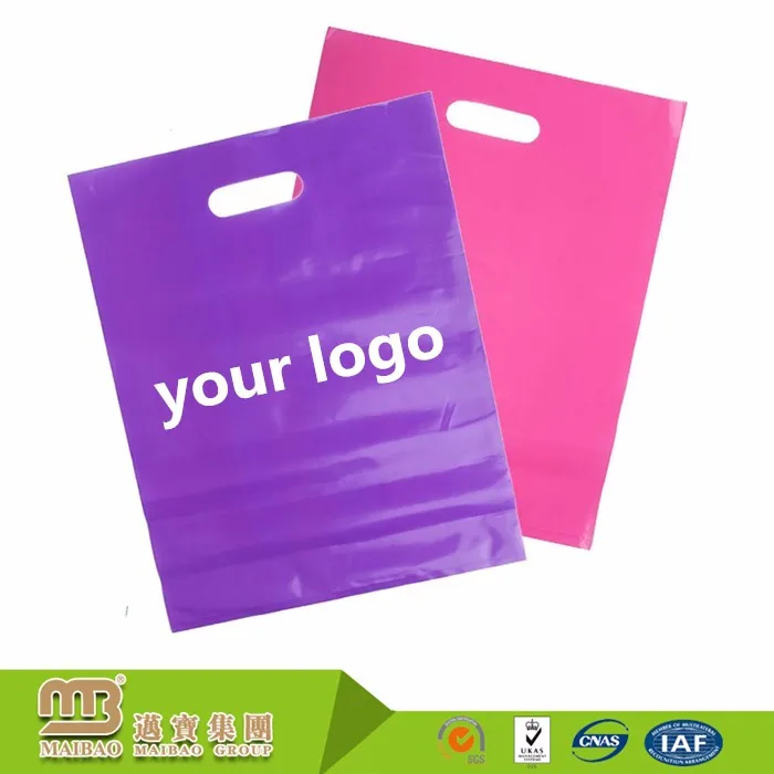 Download Factory Wholesale Glossy Ldpe Fold Over Die Cut Handle ...