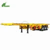 Model China Trailer Factory Big Sale 2019 New 3 Axle Container 40ft Truck Trailer Chasis Skeleton Semi Trailer