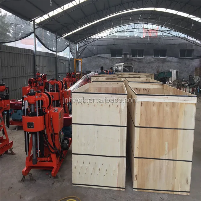 small portable full hydraulic water well drilling rig drilling rig/portable digging machines/borehole drilling machine