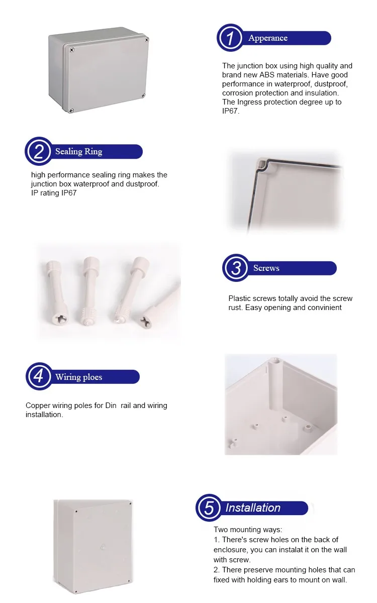 150*200*100mm Electrical Enclosure Ul Listed Junction Box Buy Ul