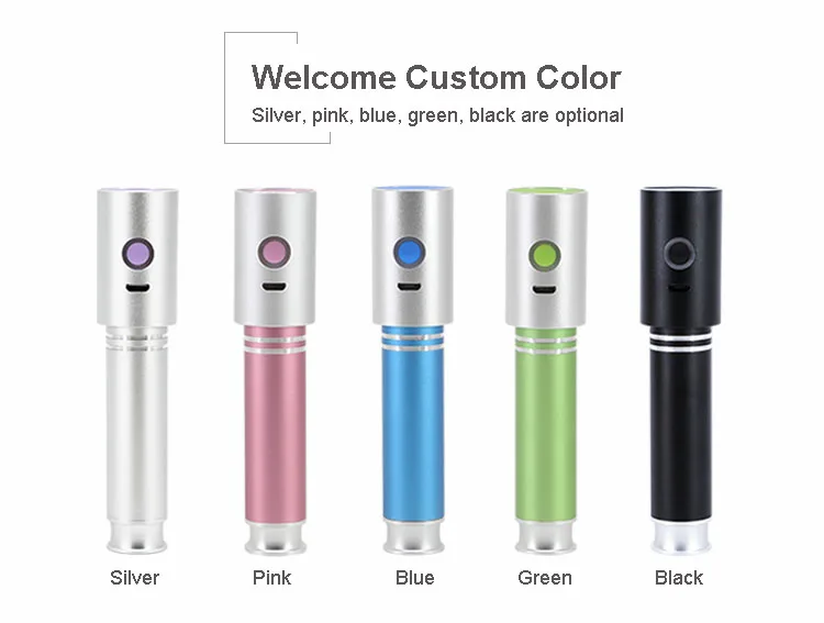  Handheld skin care beauty equipment nano ionic spa high frequency manual facial nano steamer