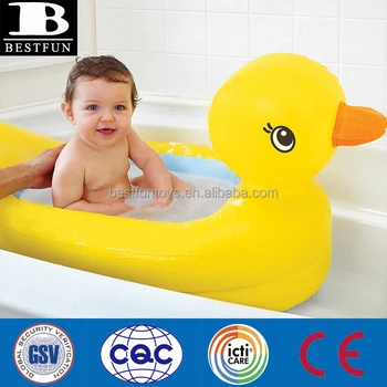 inflatable safety duck tub