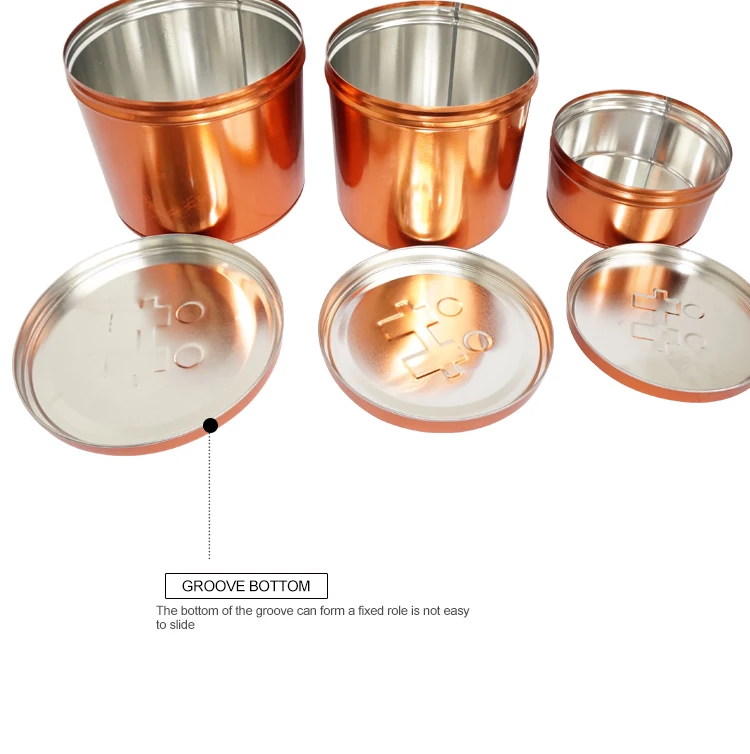 Tin Cans With Lid 1l To 2.5l Packaging Tin Cans Small Round Cans Buy Tin Cans With Lid