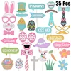 Decoration Mask Bow Tie Baby Photo Shoot Costume Photo Booth Props Sign Kids Party Favors Toy Bunny Easter