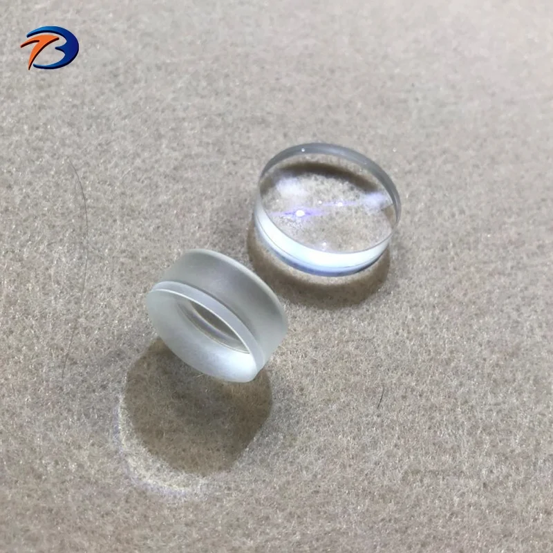 Optical fused quartz achromatic lenses
