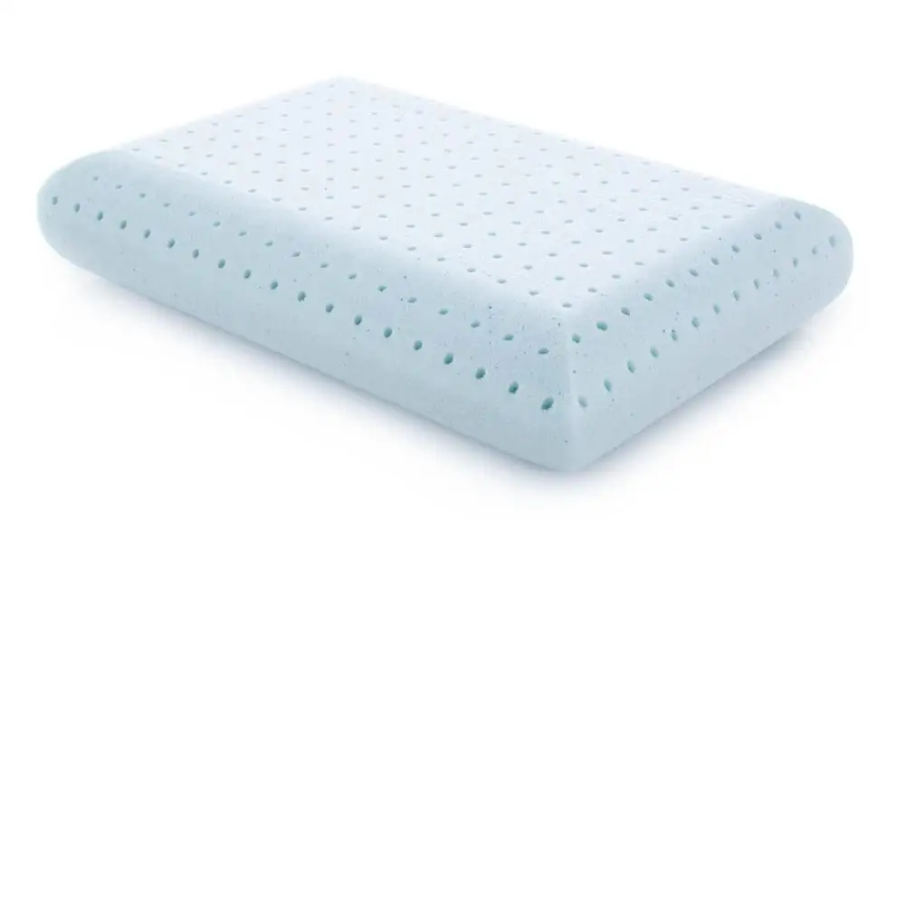 Cooling Gel Infused Memory Foam Pillow With Holes Buy Memory Foam
