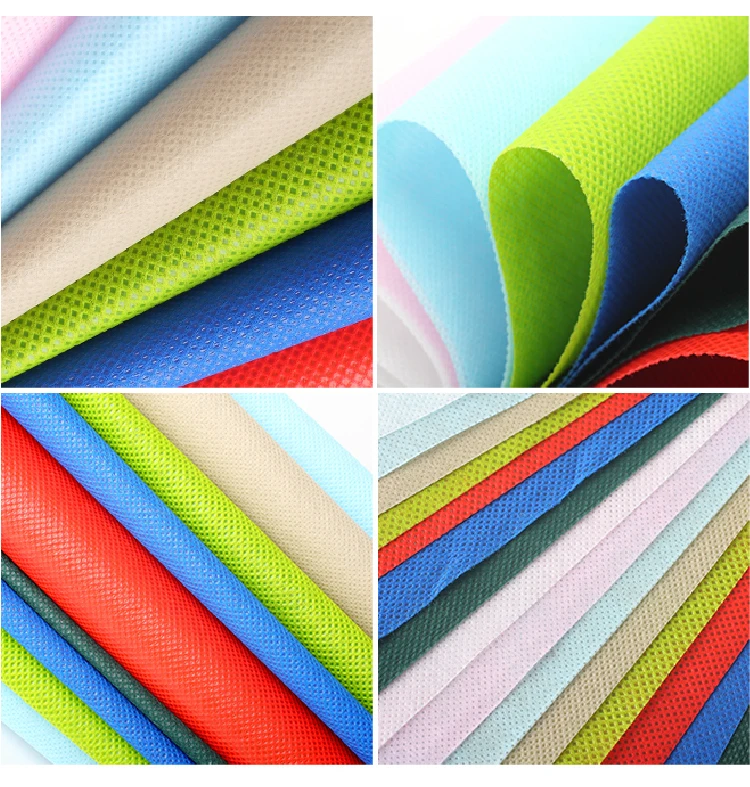 source make to order non-woven fabric bag material multi-color