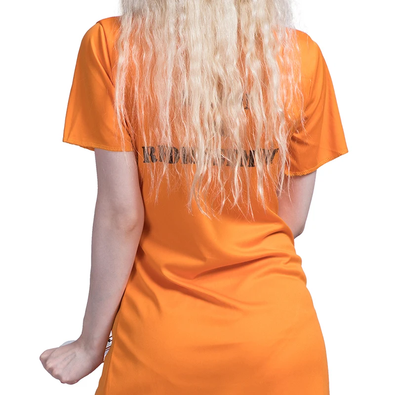 Cosplay Costume Female Prisoner Adult Sexy Halloween Costume For Adults