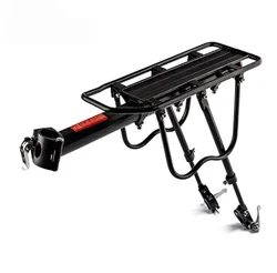 Bicycle Rear Rack Bicycle Travelling Luggage Carrier Quick Release Alloy Bike Rear Carrier