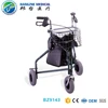 Factory customized airplane health handicapped reciprocal walker with 3 wheels