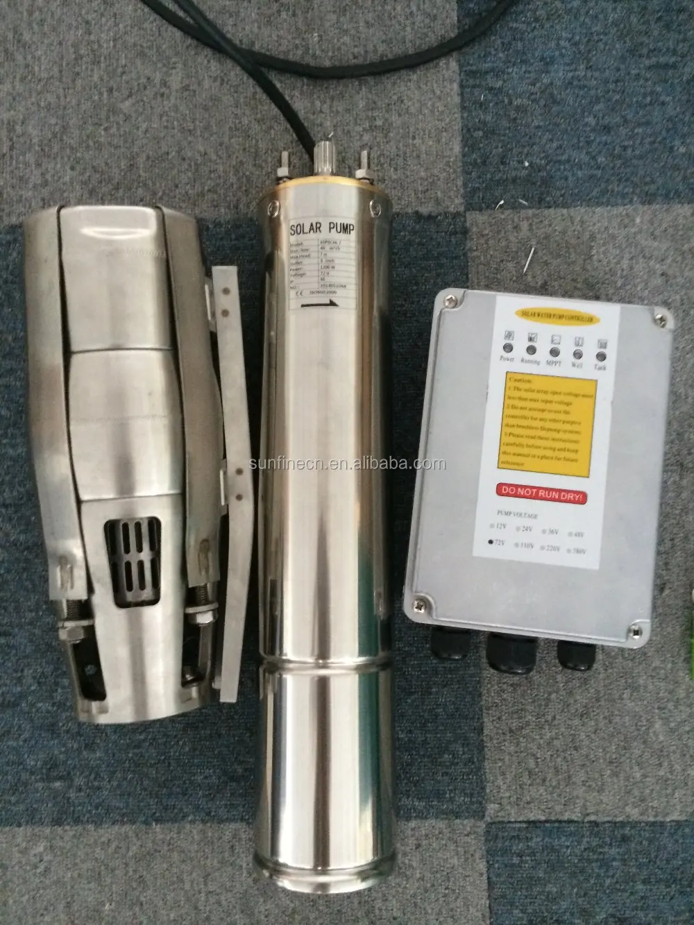 High Efficiency High Head Submersible 100 Meter 2inch 3 Inch 3.5 Inch