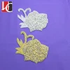 HC-5977 two colour stone crystal rhinestone applique