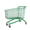 Shunhong customized nesting function shopping cart with handle for better grip