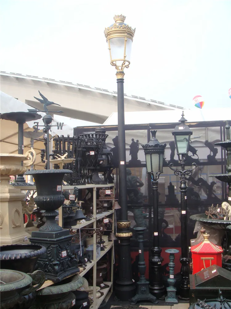 Cast Iron Outdoor Lighting Pole Garden Pole Light Buy Garden Pole Light,Cast Iron Outdoor