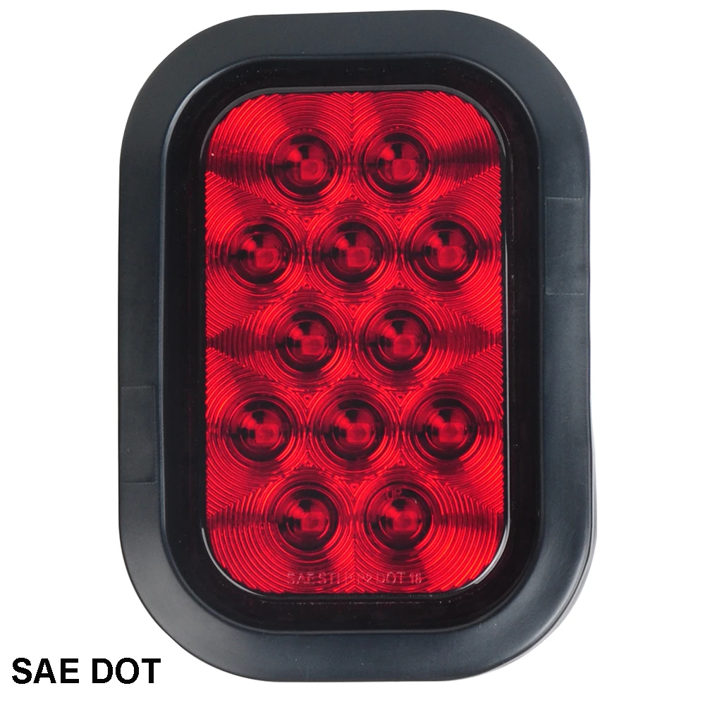 Rectangular Led Tail Light,Stop/turn/tail Rectangular Trailer Led Tail