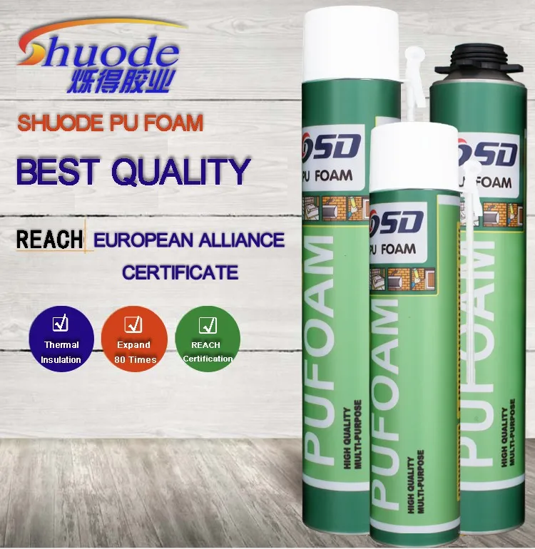 waterproof expanding insulation liquid spray polyurethane foam