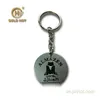 China Supplier Cheap Round Key Ring Metal Keychains to Sell