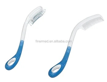 Helpful Long Handled Hair Brush Comb Set Helpful Long Handled Hair Brush Comb Set