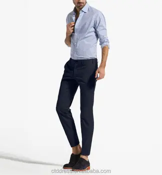 mens blue chino trousers