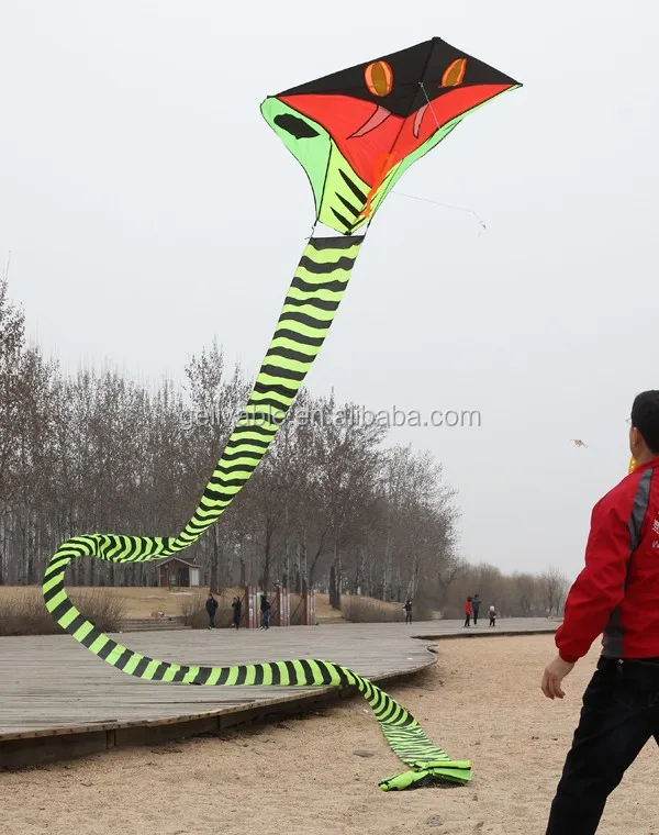 Weifang Easy Flying 10m Length Snake Kite - Buy Snake Kite,Snake Kite ...