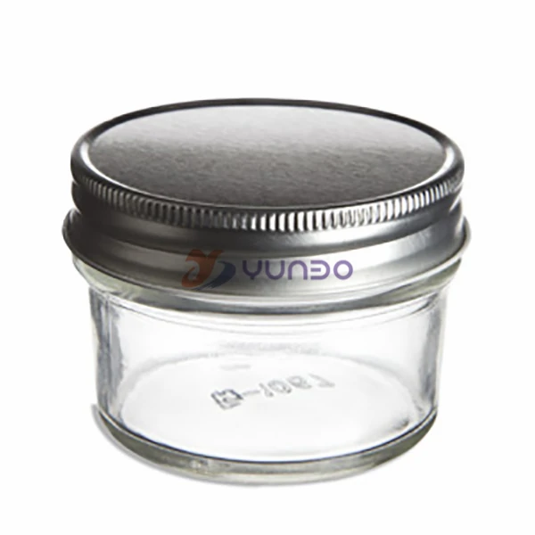 Mason Jar Sundries Tapered Cup Lid White