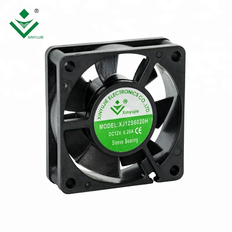 Cooling CPU Computer Fan Ball Bearing Sleeve Bearing 25×10mm DC Brushless T2