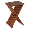 Solid Teak Wood Leaf Folding Counter stool