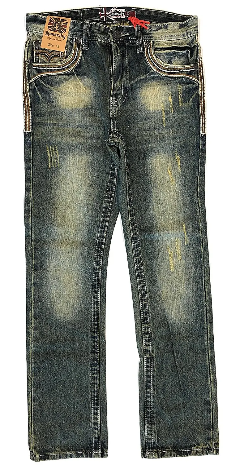 thick stitch jeans mens