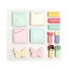 Custom Made Cute Rainbow Feathers Sticky Notes, Memo Self-Stick Notes