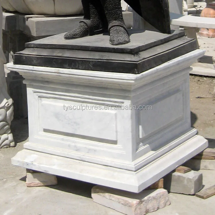 Factory Supplied Large Or Small White Marble Bases For Sculptures Buy