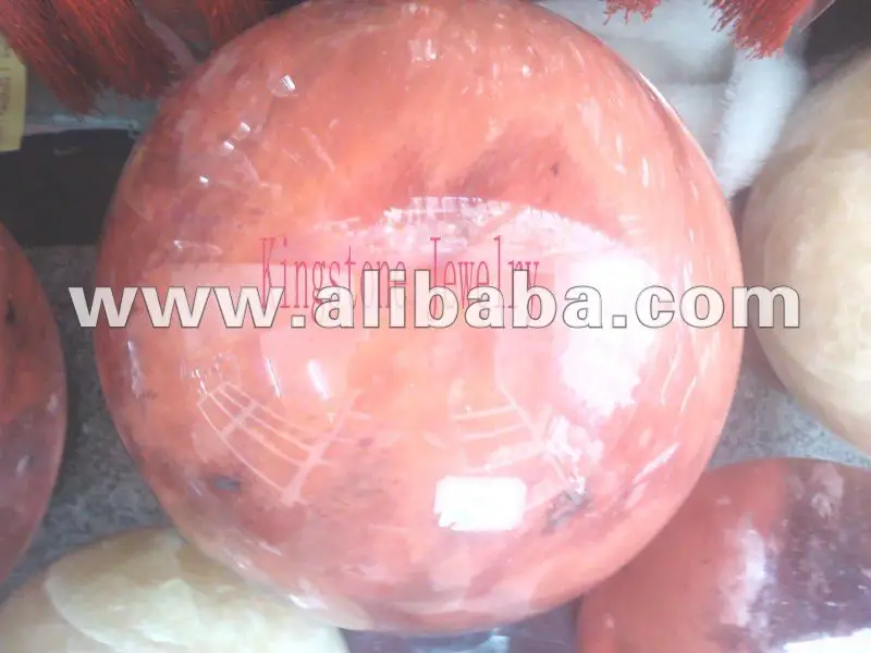 within red crystal Sphere