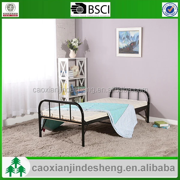 Cheap Morden Heavy Duty Metal Single Bed For Sale Steel Bed Frame Buy