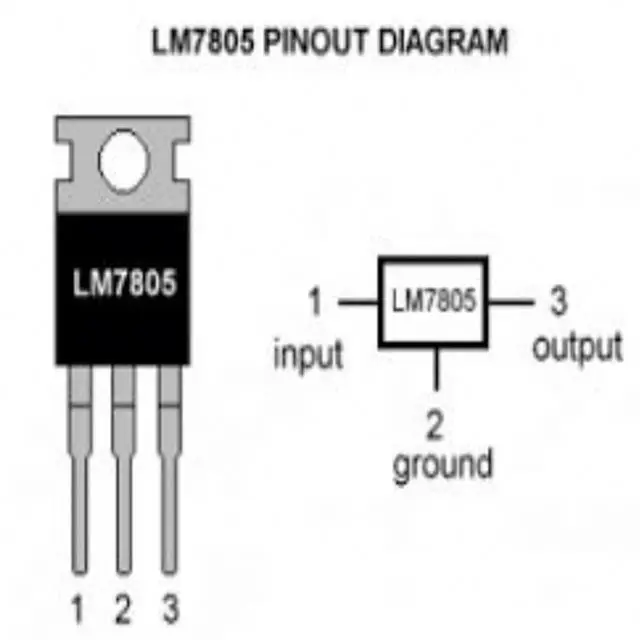 L7805cv характеристики на русском схема подключения