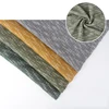 Cheap designer solid slub poly rayon spandex loose materials clothing fabric