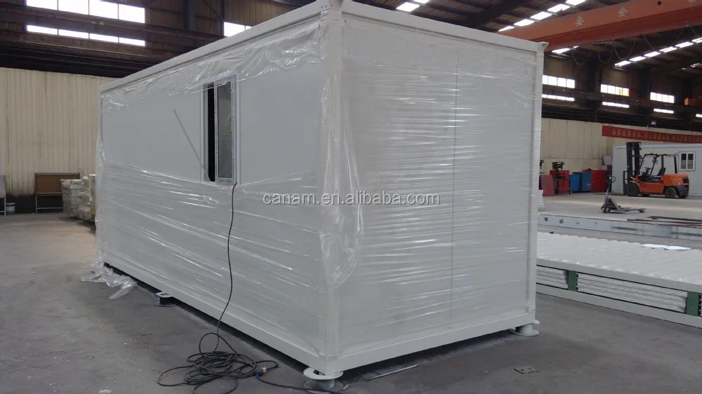 good quality low cost prefabricated container house refugee camp