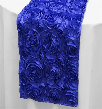 Rosette Navy Blue Table Runners For Wedding Decoration Rosette Table Runner Buy Rosette Table Runner Navy Blue Table Runners For Wedding