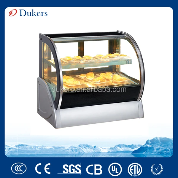 Dukers Countertop Pastry Display Bakery Disply Cabinet Cake Cooler
