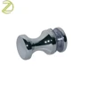 OEM turning hardware round knob door handle for toilet partition door knob
