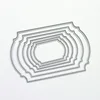 wholesale high quality basic design frames die cut metal crafts cutting dies frame set for paper craft cardmaking scrapbooking